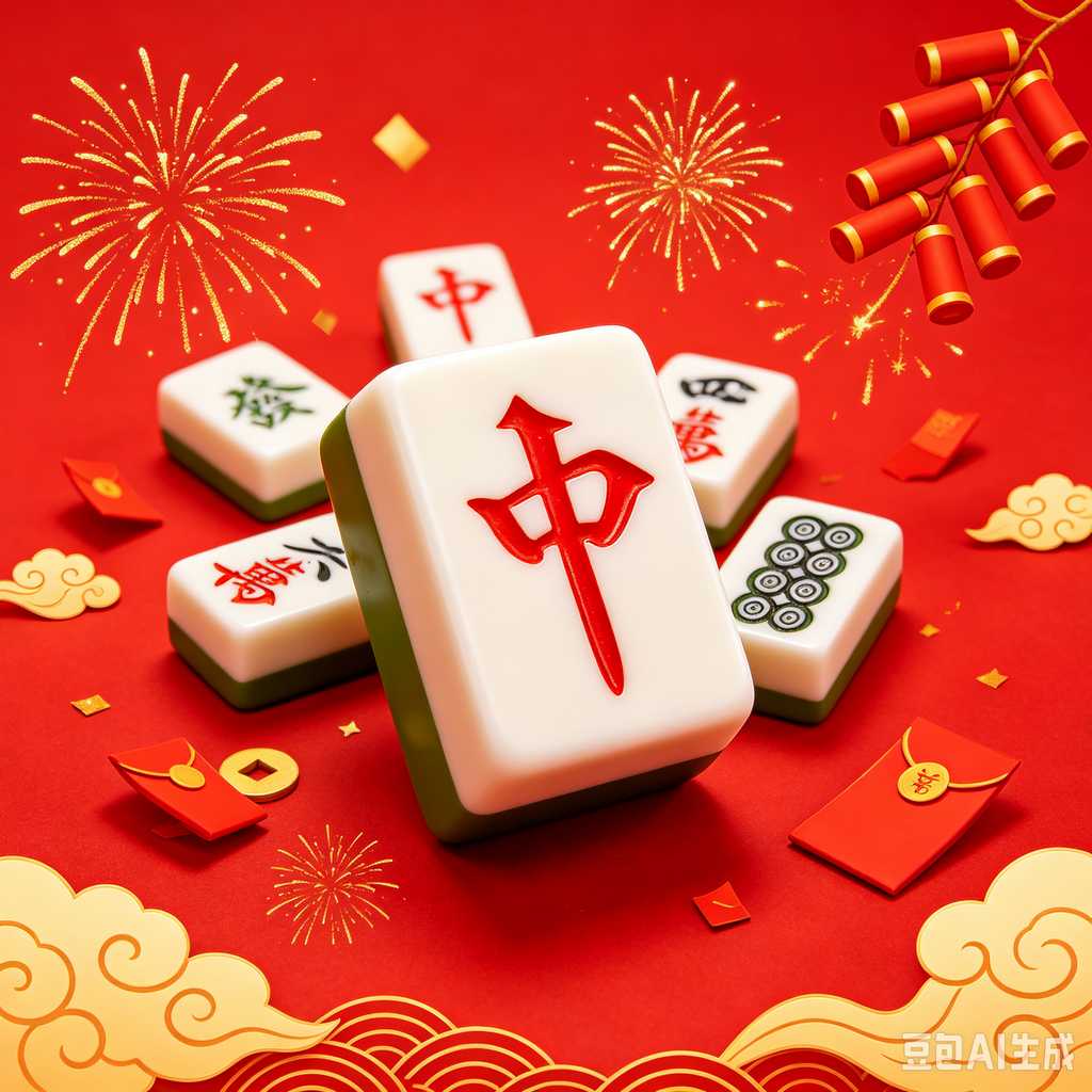 retro gift mahjong tiles