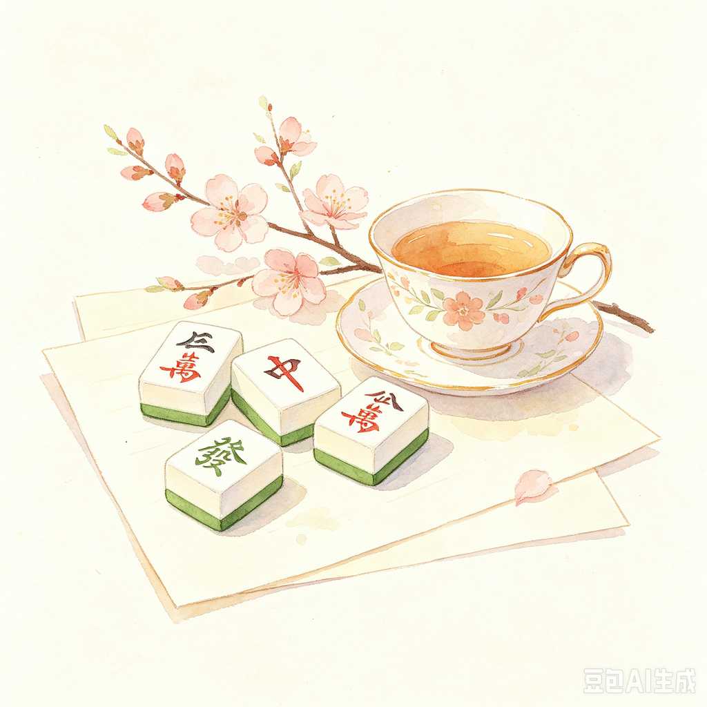 silver trim mahjong tiles