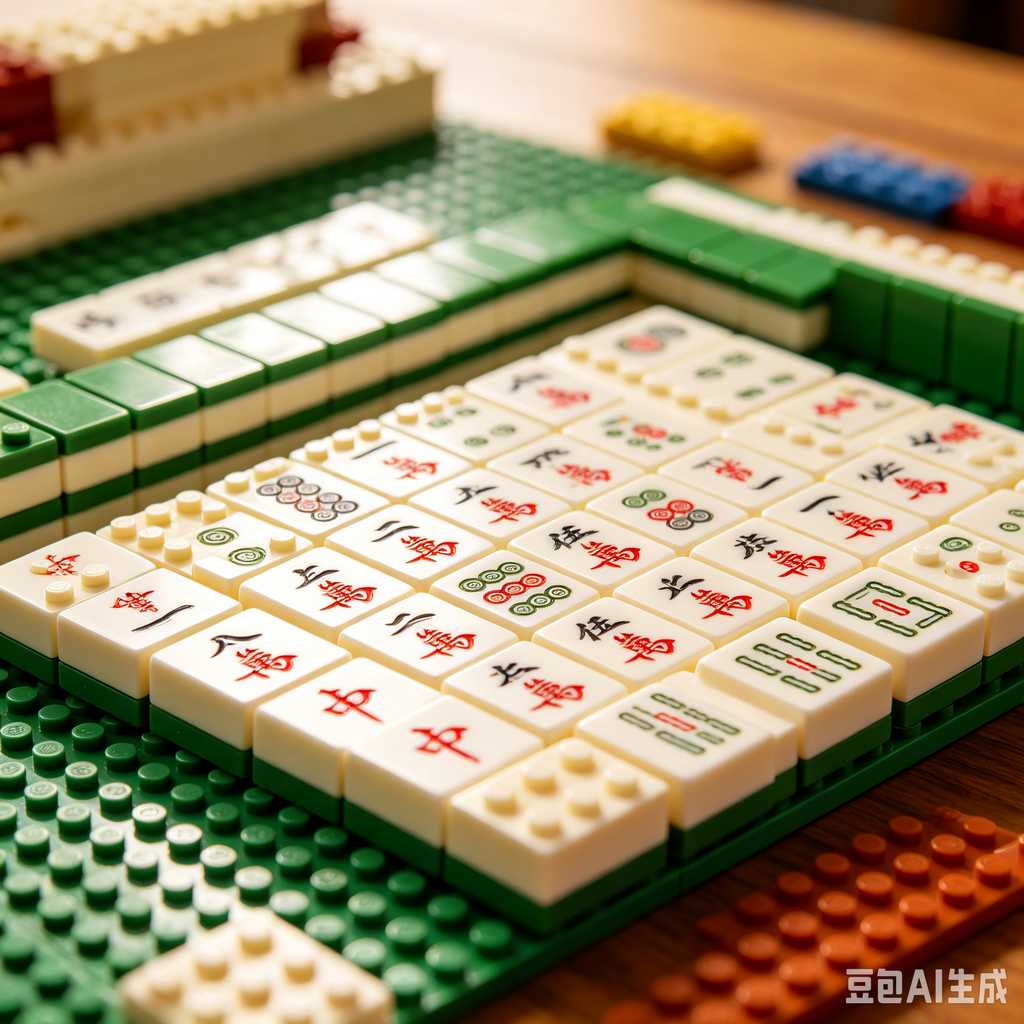 trendy design mahjong tiles