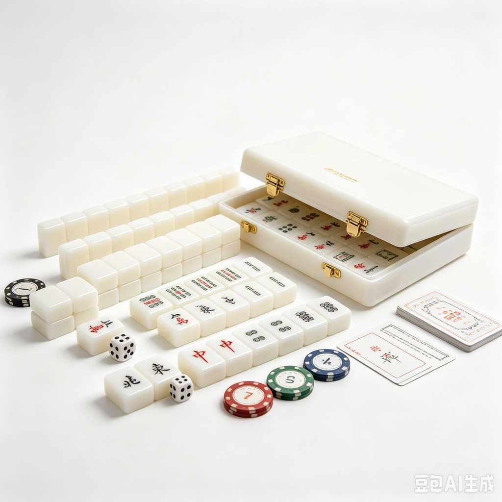 clear mini mahjong tiles portable