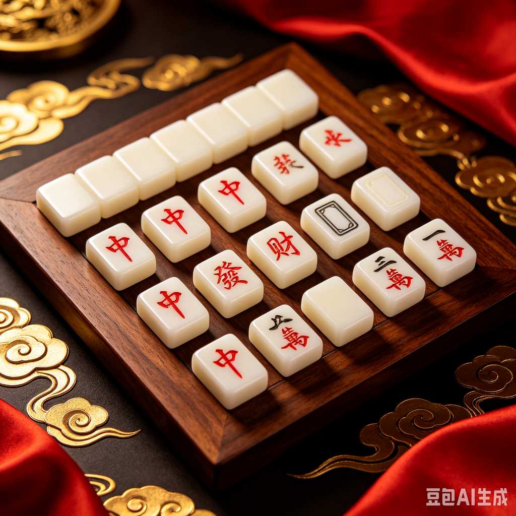 luggage portable mahjong tiles