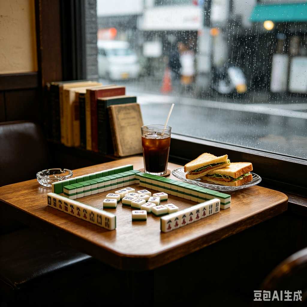 hand carved mahjong tiles